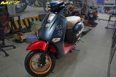 Bản độ của chiếc Honda Giorno 125 Disney Fantasia 85 Years Limited Edition nhìn sẽ như thế nào