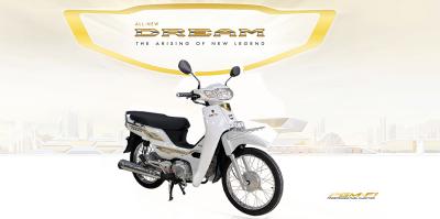 Dream 125 2024 Màu Trắng, Chính Hãng Bảo Hành 24 Tháng