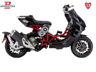 Italjet Dragster 300 2025 màu đỏ - Sự kết hợp hoàn mỹ giữa di sản và sáng tạo hiện đ