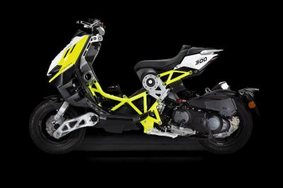Italjet Dragster 300 2025 màu vàng trắng nhập khẩu Ý chính ngạch giá tốt